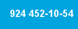 924 452-10-54 924 452-10-54